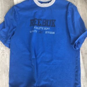 Thrifted vintage Reebok shirt